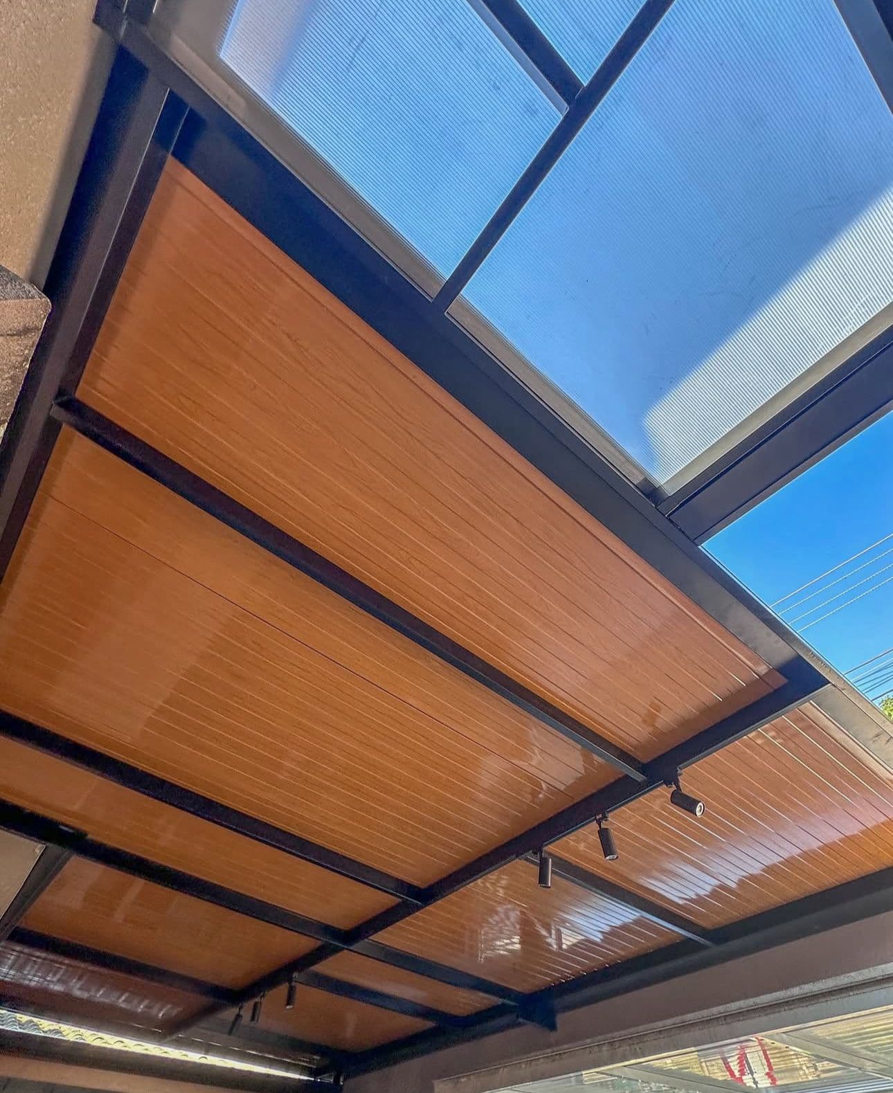 Referência do estilo de pergolado desejado