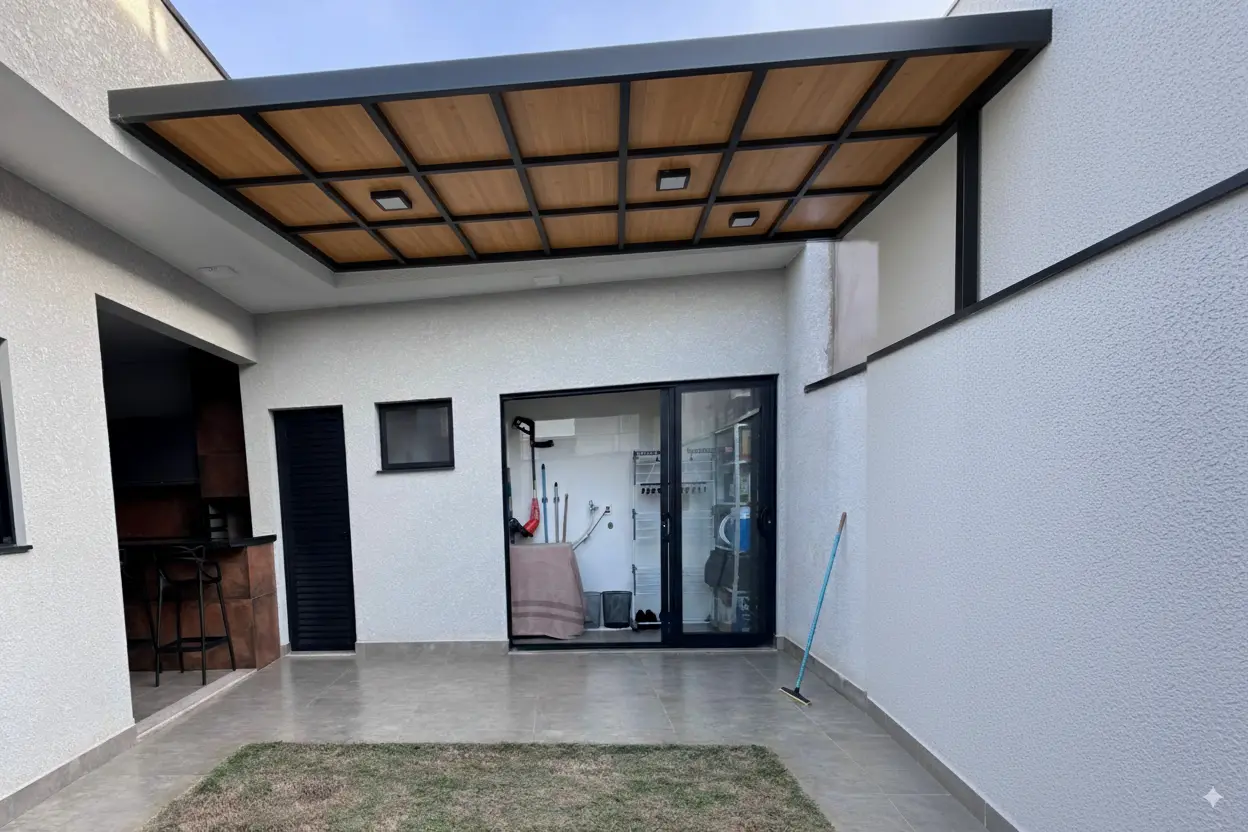 Exemplo de pergolado similar ao solicitado